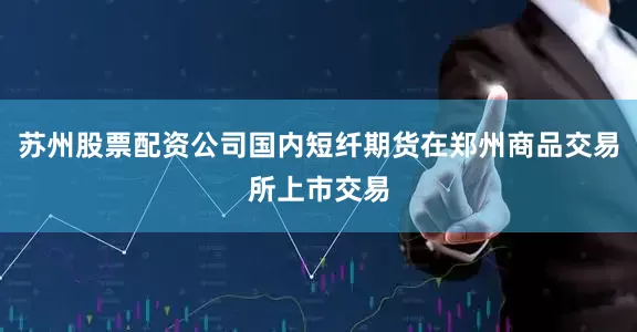 苏州股票配资公司国内短纤期货在郑州商品交易所上市交易